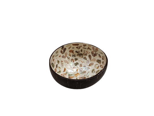 Mother-of-Pearl Coconut Bowl