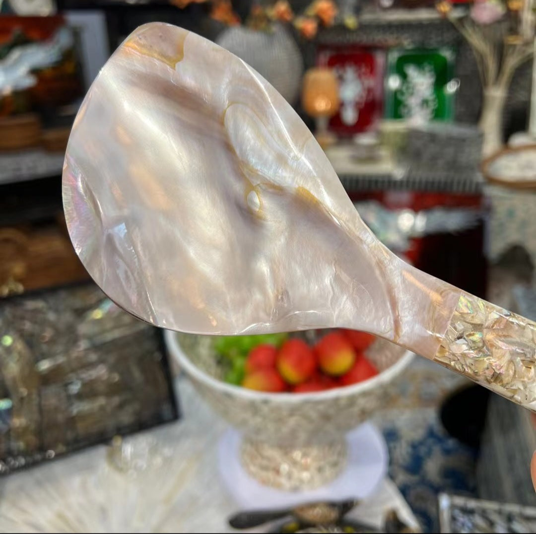 Natural Shell Serving Spoon