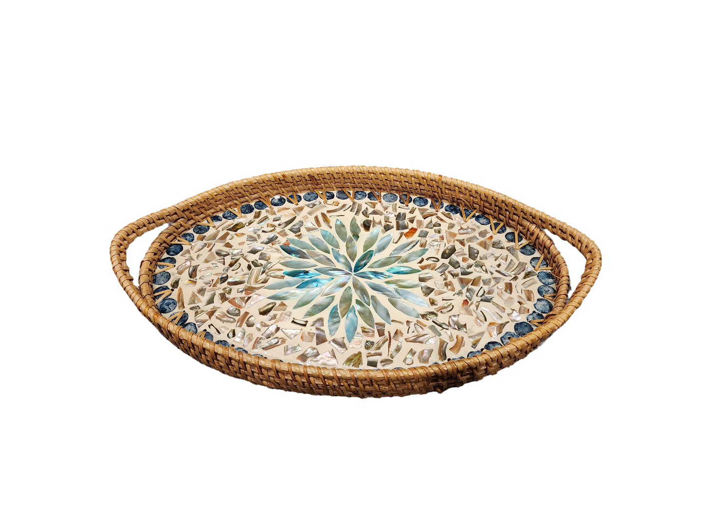 Oval Tray with Handles