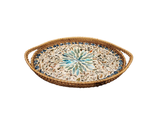 Oval Tray with Handles