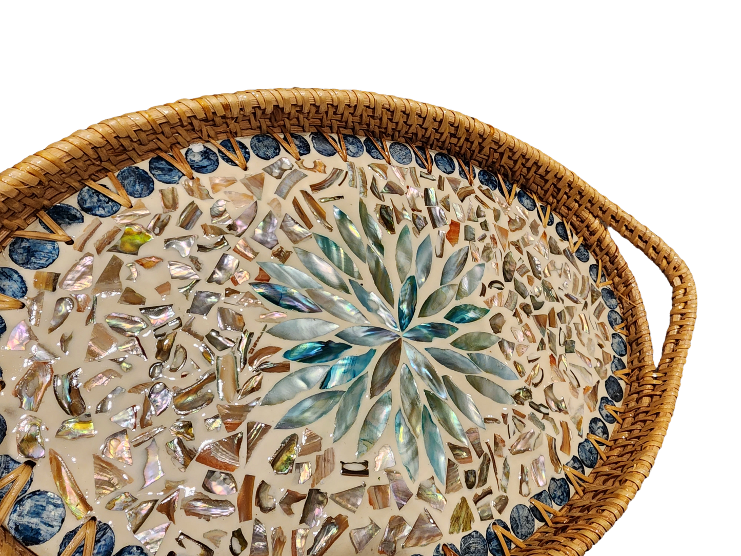 Oval Tray with Handles